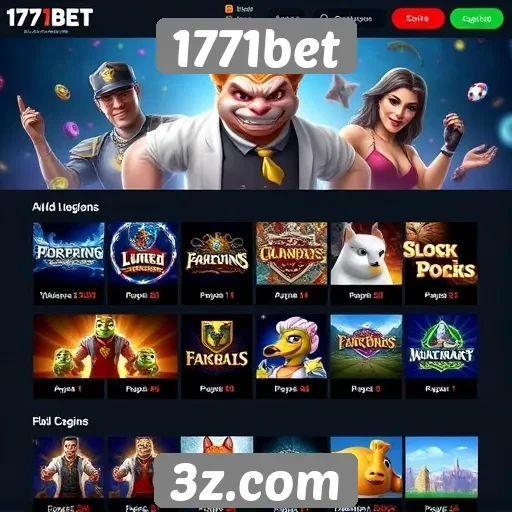 Análise das opções de jogos disponíveis no 1771bet